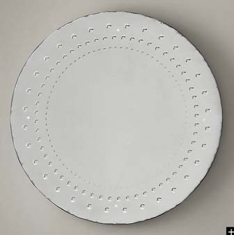Round Venetian style glass mirror